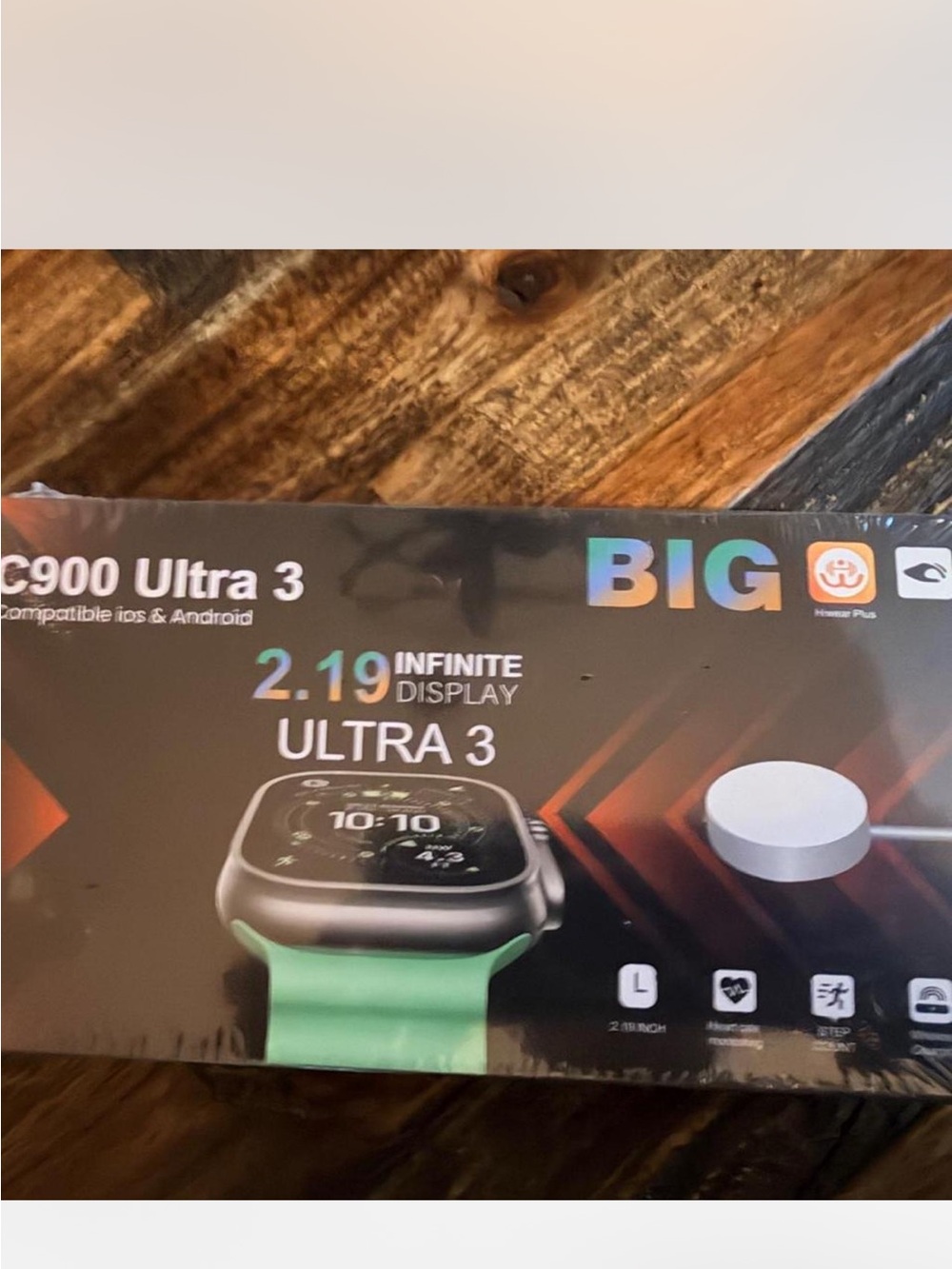 C900 Ultra 3 Smartwatch - Green